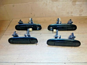 MAZDA 323F 1999 FRONT ,REAR EXTERIOR DOOR HANDLE GREEN 18J , 1 ONLY - Picture 1 of 1