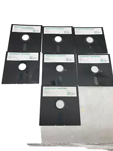 Microsoft Windows Operating System 3.1 & DOS With 5.25" Disks By Z-Nix Company - Picture 1 of 2