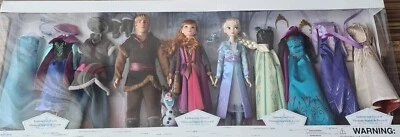 Disney Eiskönigin Deluxe Set, Elsa Sining Doll, Anna+Elsa oder Elsa, Anna+ Olaf