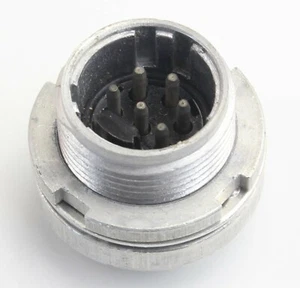 Plug Connector 10H/Z560080 58246 CZ48995 6 Pole SB4AS6PX0 RAF Vintage Aircraft - Picture 1 of 5