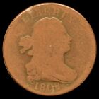 New Listing1808 Draped Bust Half Cent ✪ Vg Very Good Details ✪ 1/2C Damaged Coin ◢Trusted◣