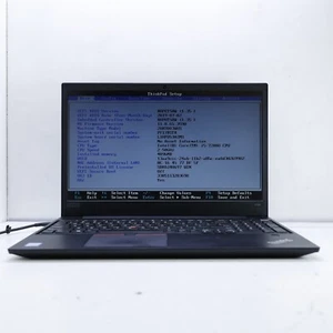 LENOVO THINKPAD E570 15.6" CORE i5-7200U 4GB WHITE SPOT **READ** T6-E12 - Picture 1 of 11