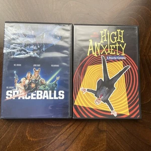 Mel Brooks 2 DVD Lot - Spaceballs & High Anxiety - Picture 1 of 2