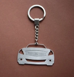 Keychain Infiniti G37x Key ring high quality stainless steel 1,5mm - Picture 1 of 1