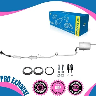 完整排气系统适用于 1998 - 2002 雪佛兰 Prizm&Toyota Corolla 1.8L — 第 1/4 张图片