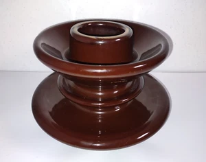 Vintage ~ 1956 Large Porcelain High Voltage Insulator ~ Ohio Brass ~ SBT ~ 5OB6 - Picture 1 of 7
