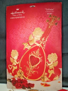 Vintage Valentine Hallmark Herzstück Pläne eine Party OVP 70er #2 - Bild 1 von 12