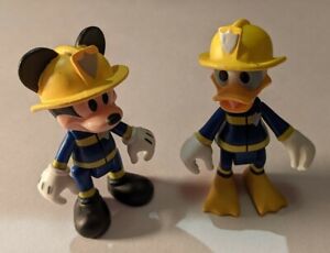 Mickey Mouse/Donald Duck Firemen Figures, Disney Junior Mickey Mouse Clubhouse