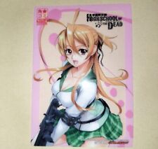High School of The Dead X Gamers 2010 Limited Clear Card JAPAN