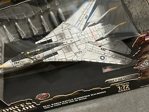 Forces of Valor, die cast plane. U.S. F-14A Tomcat. Enthusiast Edition. 1:72 NIB - Picture 1 of 10