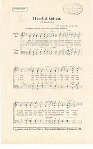 Notenblätter für Chor * Herrlichkeiten * SATB - Bild 1 von 1