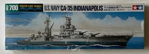 Tamiya CA-35 Indianapolis U.S. Navy Cruiser Model Kit 1:700 (31804) - New!! - Picture 1 of 4