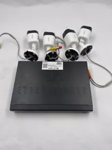 Q-SEE QR474-1 4 CHANNEL DIGITAL VIDEO RECORDER WITH 4 QRH880B Q-SEE HD CAMERAS - Picture 1 of 5