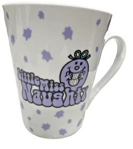 Brand New Little Miss Naughty Mug Cup Coffee Tea Christmas Gift Unique Retro - Picture 1 of 8