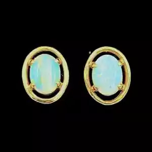 Charles Herdemian Opal Studs earrings - Picture 1 of 1
