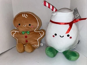 Hallmark Better Together Plush Gingerbread & Milk Magnetic 18" - Picture 1 of 4