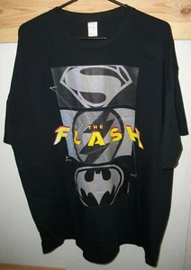 DC Comics The Flash "Flashpoint" T-shirt Batman Supergirl 2XL Test Press? var #1 - Imagen 1 de 4