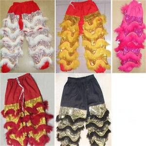 Lion Dance Costume Sequins Pants Adult Lion Pants Lion Dance Costume Handmade