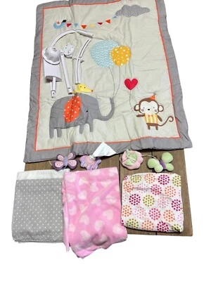 Conjunto de roupa de cama para berço pacote com 5 peças conjunto de berço Heseam novo - Imagem 1 de 4