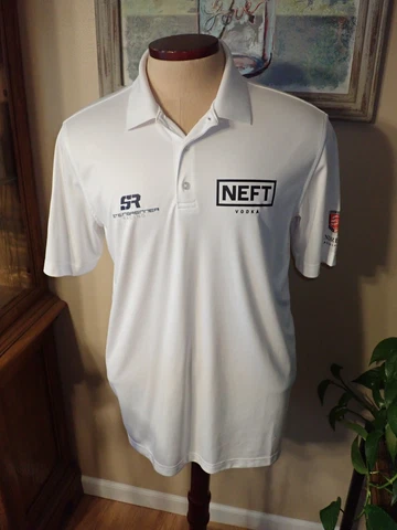 Men’s Steinbrenner Racing/Andretti Autosport Levelwear Polo Sz L Neft Vodka Cover