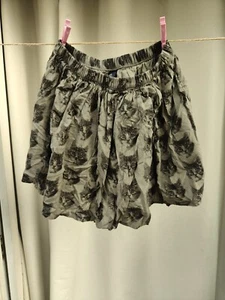 Gap Kids Skirt Girls L (10) Regular Kitten Print Pull On Mini Skirt - Picture 1 of 3