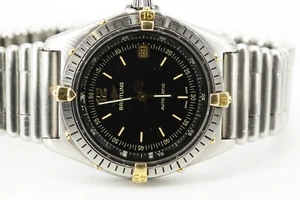 BREITLING ANTARES 891970 Stahl Gold Automatik Ø 39 mm black dial Datum - Bild 1 von 8
