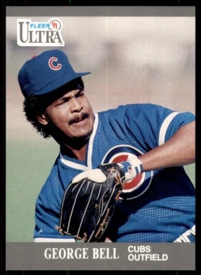 1991 Fleer Ultra #55 George Bell - Image 1 of 2