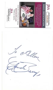Chuck Berry Autographed Vintage Album Page JSA Rock & Roll Music Legend - Picture 1 of 2
