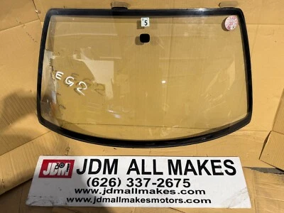 1995 JDM Honda CRX DELSOL EG2 Front Glass Windshield Used OEM - Изображение 1 из 4