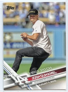 2017 Topps Baseball First Pitch - #FP-26 - Josh Duhamel - Los Angeles Dodgers - Picture 1 of 1