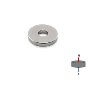 2X Super 20mm x 5mm Hole 12mm N38 Ring Magnets | Neodymium Rare Earth Donut - Picture 1 of 3