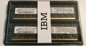 NEW 8GB PC2-5300P-555 (2x 4GB) Micron IBM 41Y2851 Server Memory (41Y2768 kit) - Picture 1 of 1
