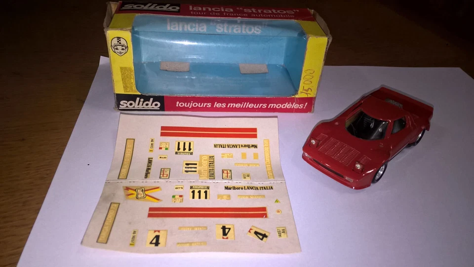 Solido N.27 1a serie Lancia Stratos 1973 come nuovo con scatolo. Prima serie. - Immagine 1 di 4