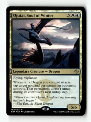 MTG | Ojutai, Soul of Winter | FRF | Foil | Moderately Played | English - Image 1 of 3