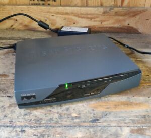 Cisco 800 ADSL Router 877W W Wireless Wifi Power Adapter 4 Port ADSLoPOTS  800 ✅