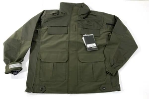 BLAUER 9820 B.DRY TACSHELL JACKET SHELL  WIND WATERPROOF OD GREEN MEDIUM TALL - Picture 1 of 4