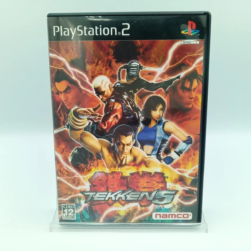 Tekken 5 PS2 PlayStation 2 Fighting Authentic Japanese CIB Complete - Image 1 of 4