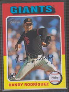 2024 Topps Heritage #513: Randy Rodriguez (RC) - Bild 1 von 1