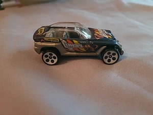 Vintage Mattel Hot Wheels Lunas 2 Jeepster blau gelb Die Cast Modellauto - Bild 1 von 8