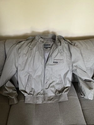 Vintage Members Only Jacket Mens 44 Brown Classic Iconic Racer Lightweight 80s - Image 1 of 3