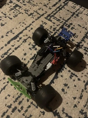 Traxxas Rustler 2WD VXL w/ Upgraded Gearing And Upgraded Steering Rack - Image 1 of 4