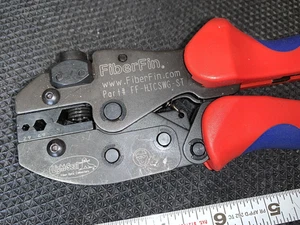FiberFin FF-HTCSWG Utensile manuale Crimpatrice/Swage inutilizzato! POF Connect 01,2 - Foto 1 di 6