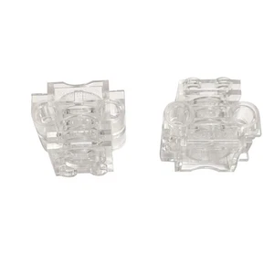 2 NEW LEGO Technic Engine Cylinder with Bottom Slots Trans-Clear - Picture 1 of 1