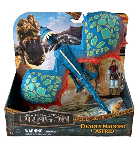 Spin Master How to Train Your Dragon Astrid & Deadly Nadder Playset ...