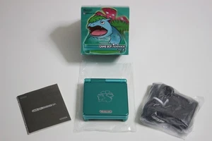 Nintendo Game Boy Advance SP Venusaur Edition Console Complete in Box Near Mint! - Picture 1 of 24