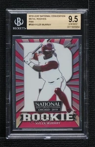 Leaf Metal National Convention Rookies Pink 2019/7 Kyler Murray BGS 9,5 RC - Imagen 1 de 3