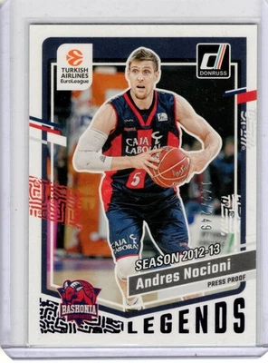 2023-24 Donruss  EuroLeague - Andres Nocioni #179 Pres Proof - Image 1 of 2