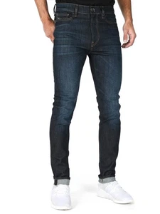 Diesel - Pantalones de mezclilla elásticos de cintura alta ajustados para hombre azul oscuro - D-Amny - Imagen 1 de 4
