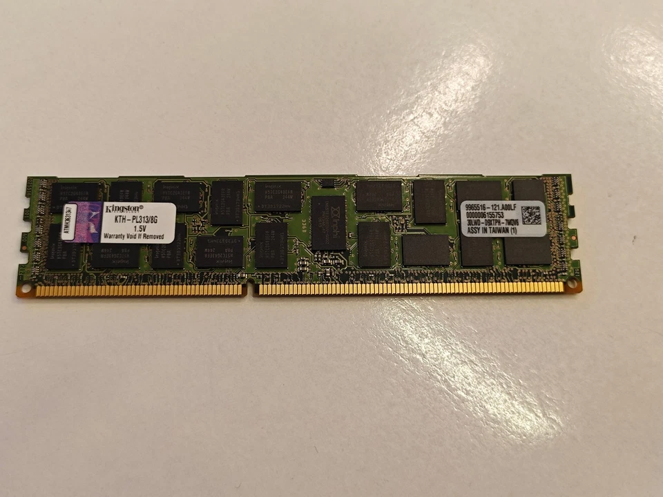 Kingston KTH-PL313/8G 8GB DDR3-SDRAM 1333MHz ECC Registered Server RAM - Bild 1 von 1