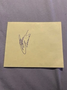 Ben Crenshaw Golf Signed Index Card PGA 1984 1995 Masters Champion - Picture 1 of 1